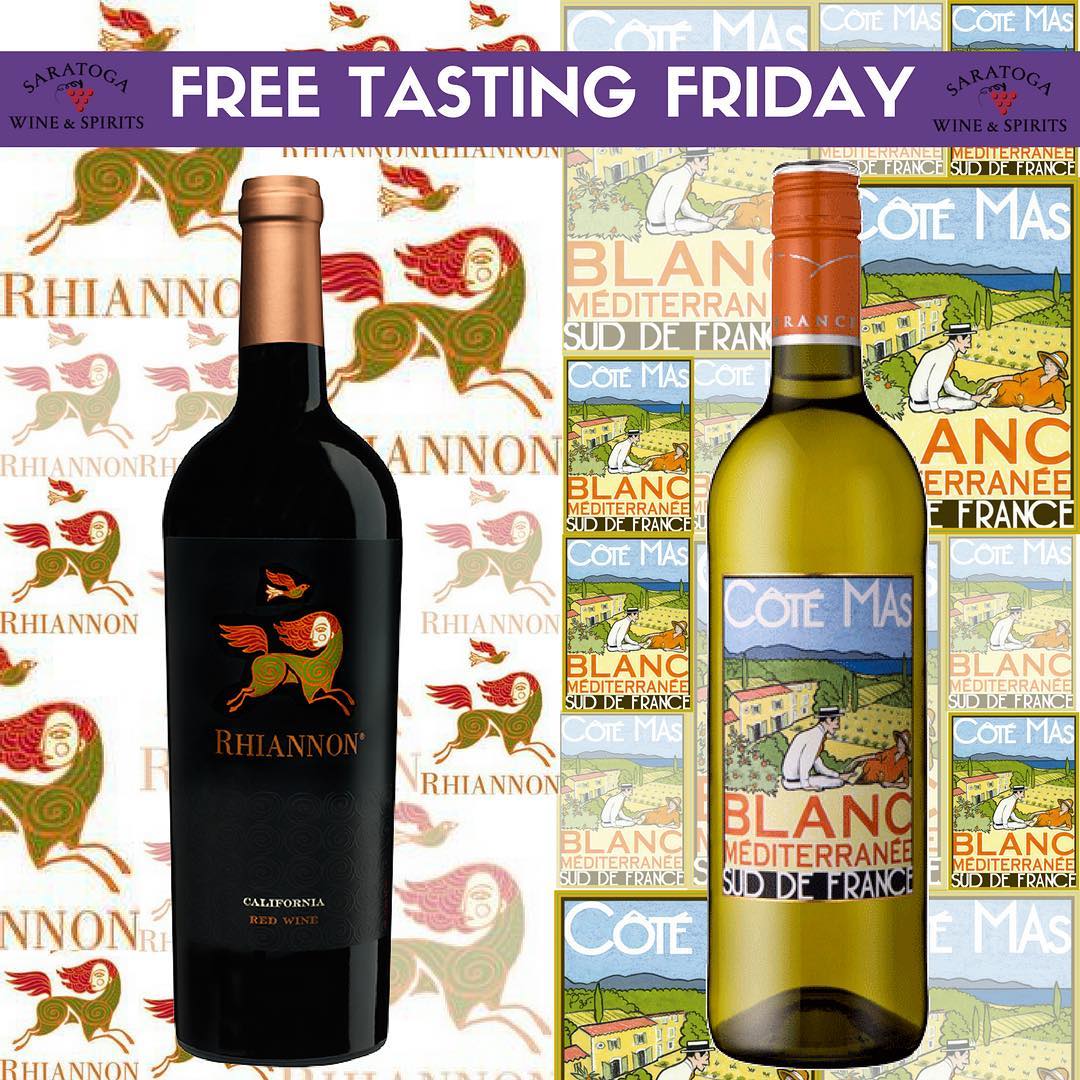 Advertisement for Free Tasting Friday